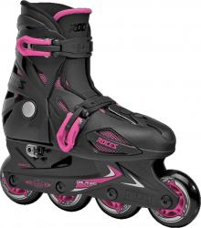 Roces Orlando III Black/Pink Kinderskates  