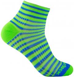 WRIGHTSOCK Coolmesh II Quarter Socken green-blue 