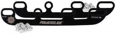 Powerslide Sabre 4 Hockey Eiskufen Größe XS / XXS (24mm breit), schwarz XS/XXS