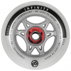 Powerslide Komplett Rolle Infinity 80/85a mit Abec 9 Kugellager und 8mm Spacer (4-er Set) 4er-Set