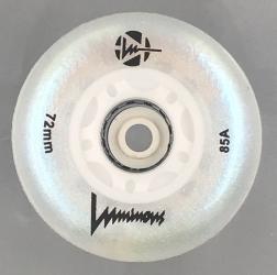 Luminous-LED Wheels White-Pearl 72mm/85A (Stück) 