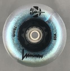 Luminous-LED Wheels Black-Pearl 76mm/85A (Stück) 