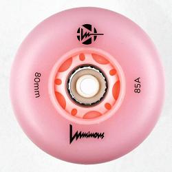 Luminous-LED Wheels Flamingo Pink 80mm/85A (Stück) 
