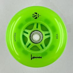 Luminous-LED Wheels Green Apple Glow 100mm/85A (Stück) 
