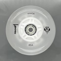 Luminous-LED Wheels White 90mm/85A (Stück) 