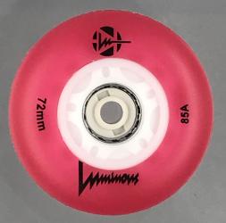 Luminous-LED Wheels Red 72mm/85A (Stück) 