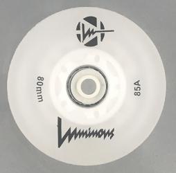 Luminous-LED Wheels White 80mm/85A (Stück) 